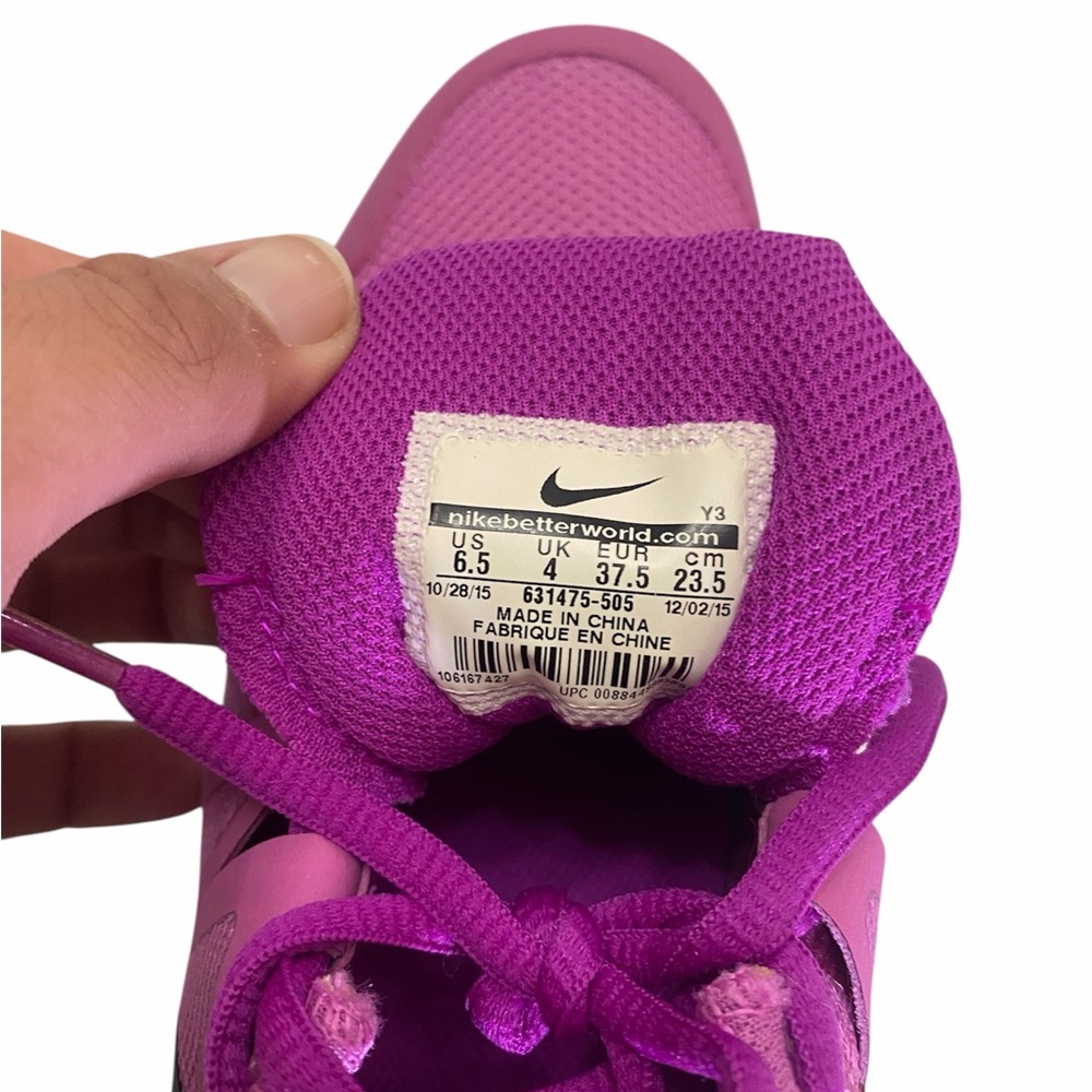Nike Zoom Vapor 9.5 Tour Women Athletic Shoes Viola Size 6.5 - 631475-505 - Picture 8 of 8
